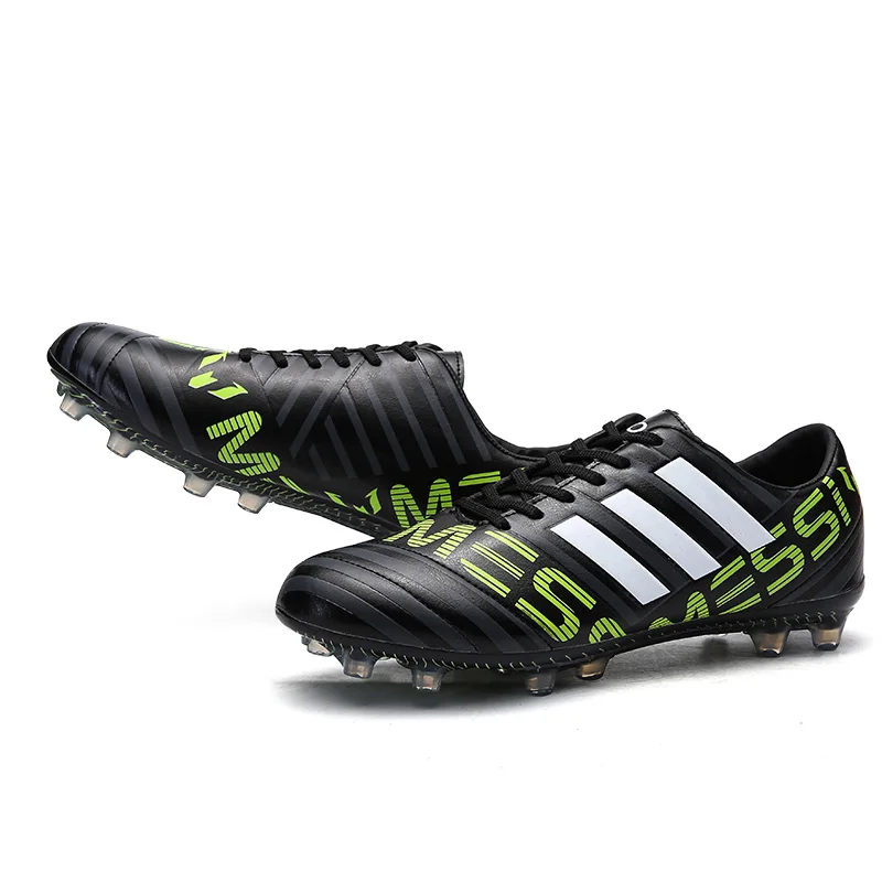 Оригинальные мужские футбольные бутсы тренировочные длинные шипы детские