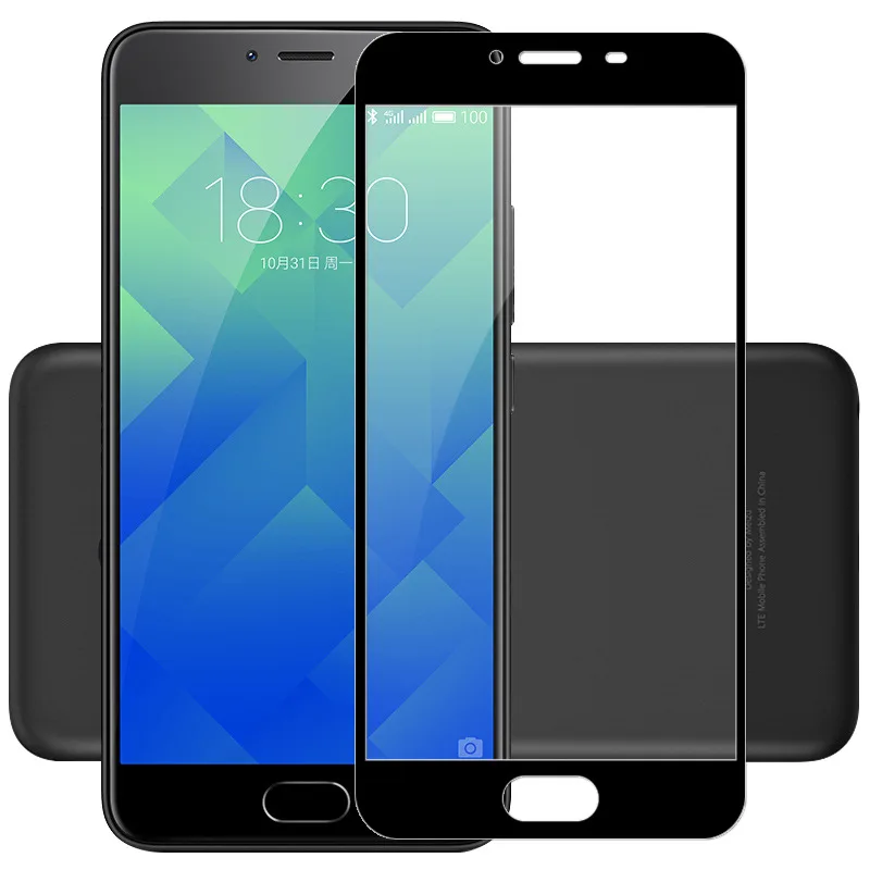 Закаленное стекло для Meizu m6 note полное покрытие Защита экрана M5c M5 c Meilan A5 32 Гб 16 64 ГБ
