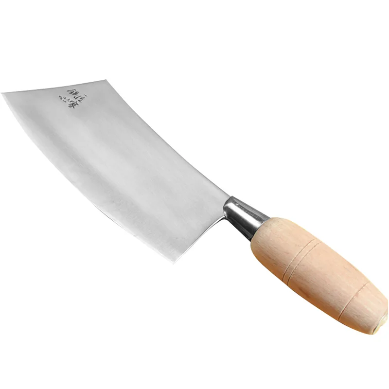 Нож-Кливер кухонные ножи китайский нож ручной работы из нержавеющей стали для