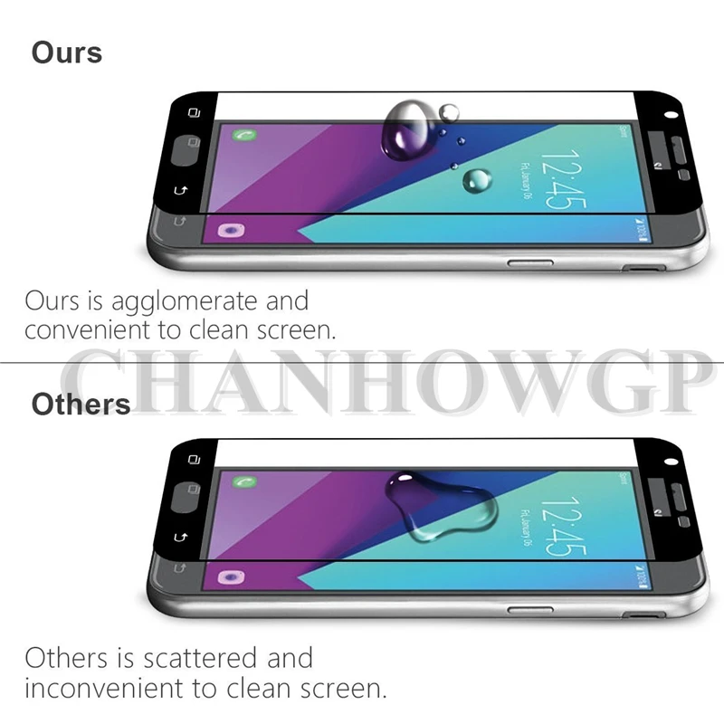 Полностью закаленное стекло для samsung Galaxy A3 A5 A7 на A320 A520 A720 Duos, защитный чехол на весь корпус, защита 9H