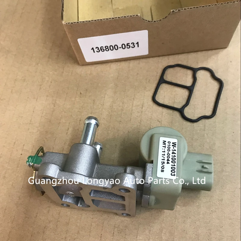 OE 16022P2AJ01 16022-P2A-J01 136800-0531 1368000531 16022-P2E-A5116022P2EA51 клапан управления холостым воздухом