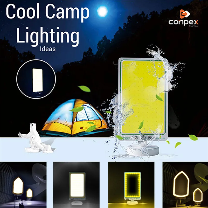 Портативный прожектор освещение 12 В recargable на открытом воздухе светодиодный