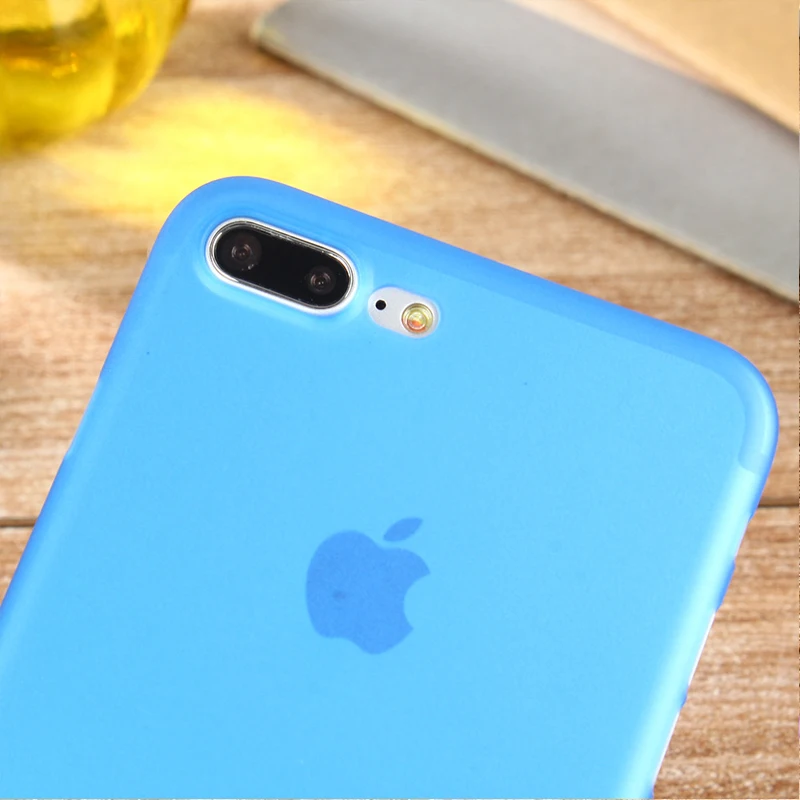 Прозрачный чехол для iPhone 7 Plus сверхтонкие чехлы из полипропилена телефонов 8