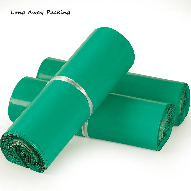 Large Size Green Color Envelope/mailing bag/ Courier Mailer Express Bag Poly Mailing Bags Bolsas De Plastico Mail | Дом и сад