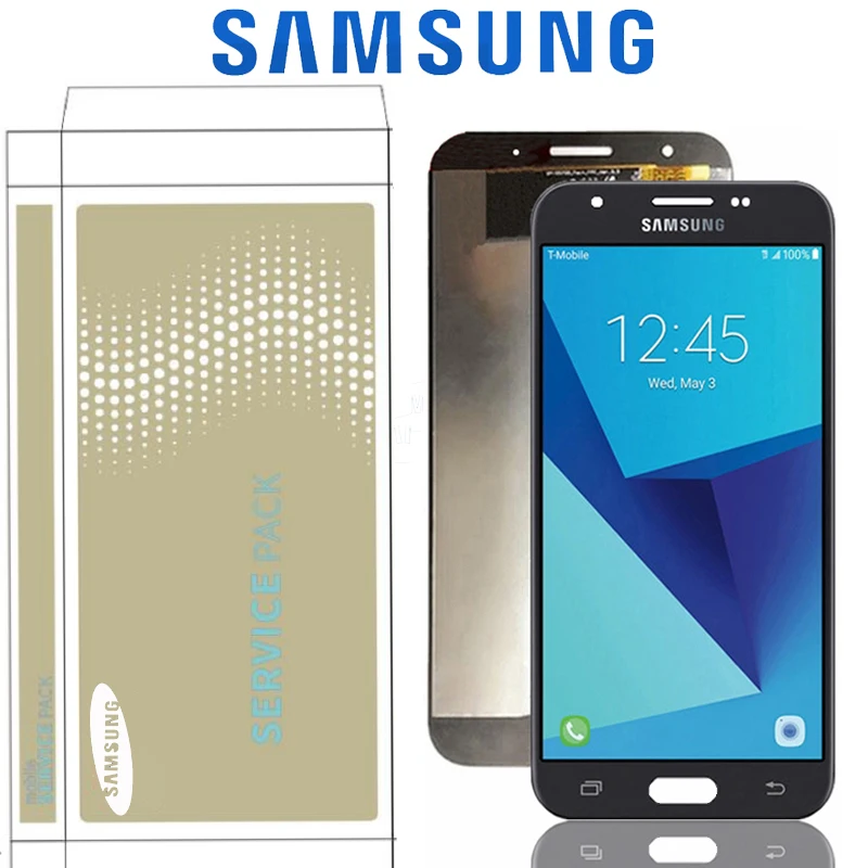 Оригинальный ЖК дисплей 5 0 дюйма для Samsung Galaxy J3 Prime 2017 Emerge J327 сменный дигитайзер