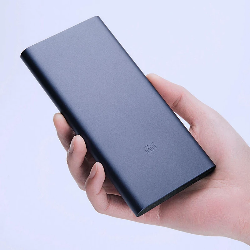 Быстрая зарядка 10000 мАч Xiaomi Mi Power Bank 2i внешний аккумулятор Двойной USB выход 18 Вт