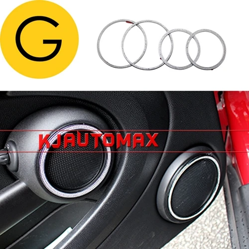 G Для Mini Cooper Blingbling Кристальные эмблемы наклейки R55 R56 Clubman(2007-2013) аксессуары украшения - Название цвета: G
