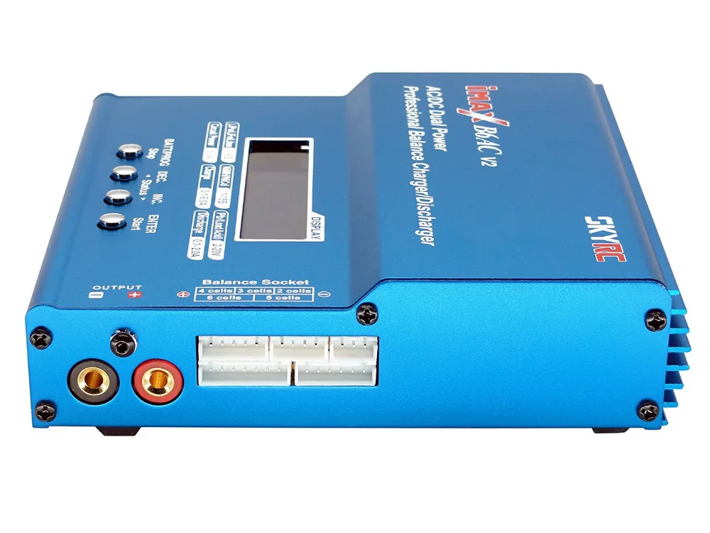 Подлинное профессиональное балансирующее зарядное устройство SKYRC iMAX B6AC V2 Dual Power (6