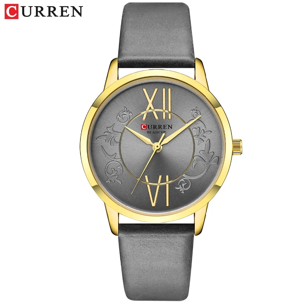 CURREN 2019 Топ Модные женские часы люксовый бренд повседневные наручные