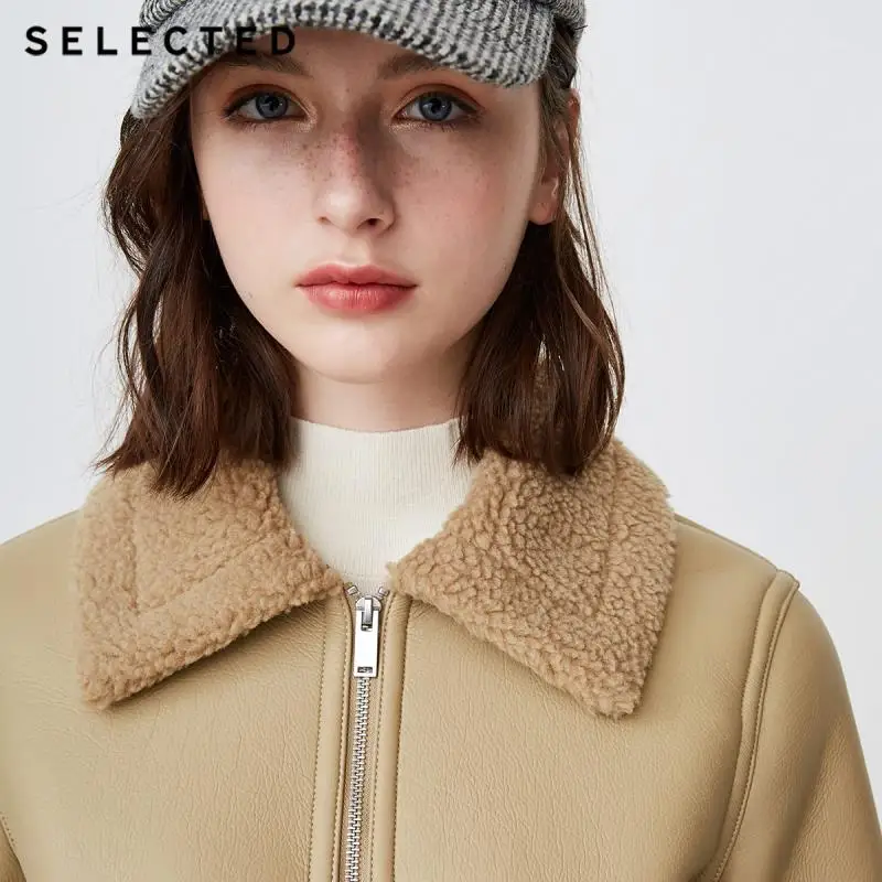 Отборная Женская Повседневная приталенная однотонная куртка с отложным