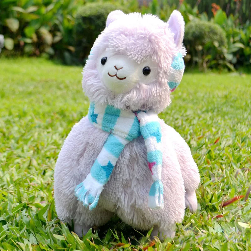 35 см/14 дюймов Kawaii Alpaca плюшевая игрушка Alpacasso мягкие настоящие жизни плюшевые