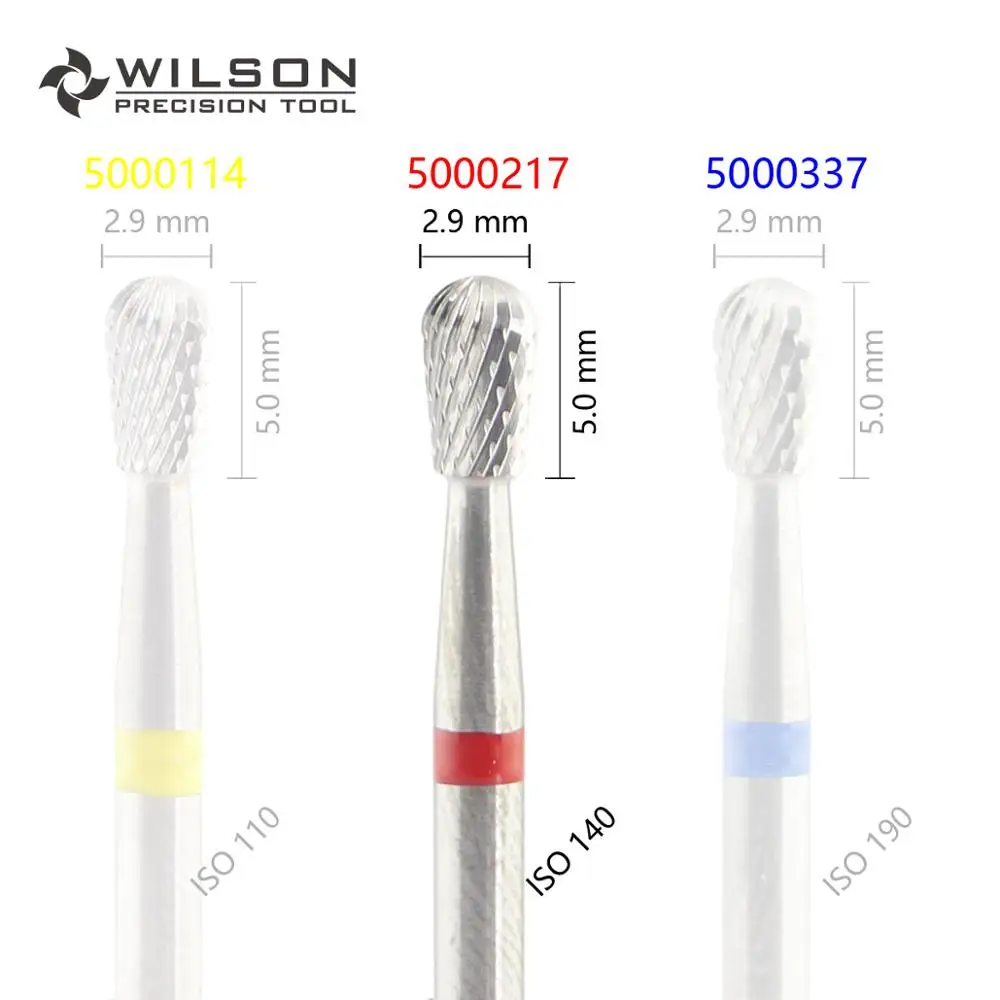Грушевидная форма ISO 237 029-поперечная резка-HP WILSON вольфрамовый Карбид