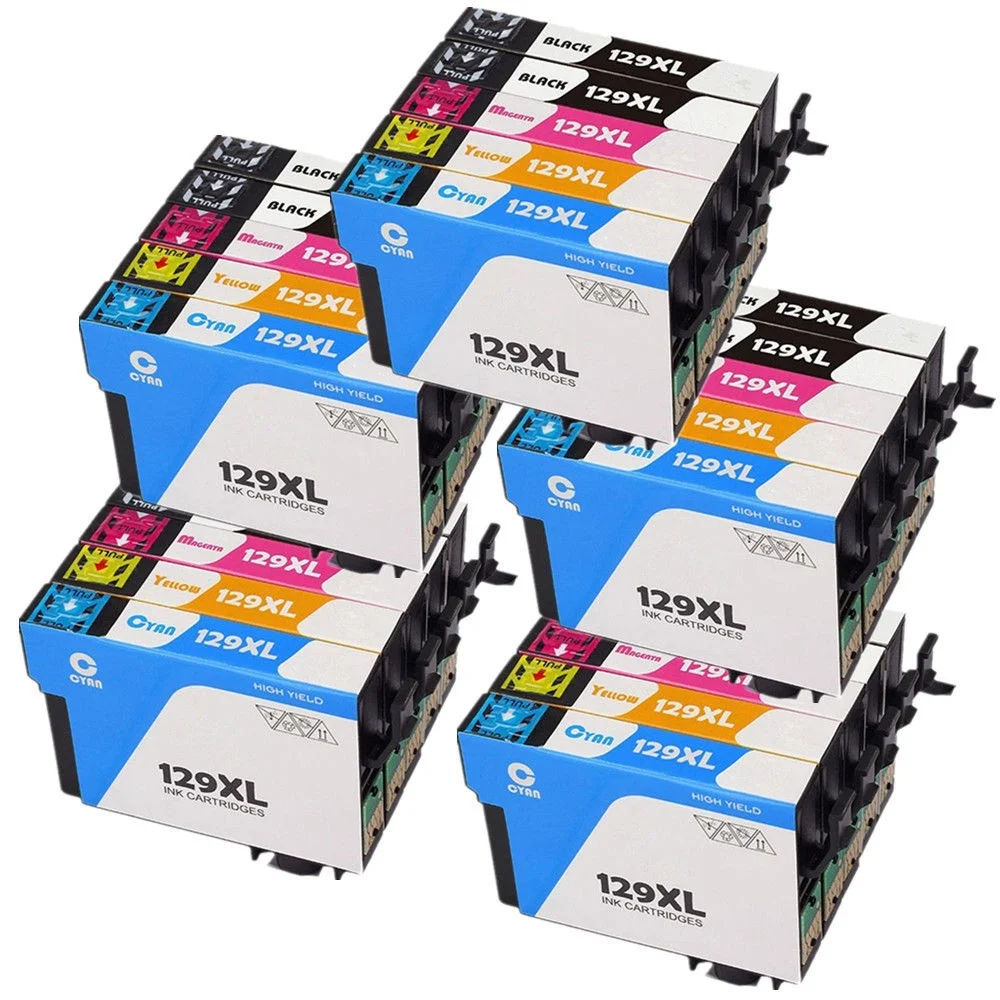 Картридж чернильный 25 T1291 T1292 T1293 T1294 для принтера Epson Stylus SX230 SX235W SX420W SX425W SX430W SX435W SX438W
