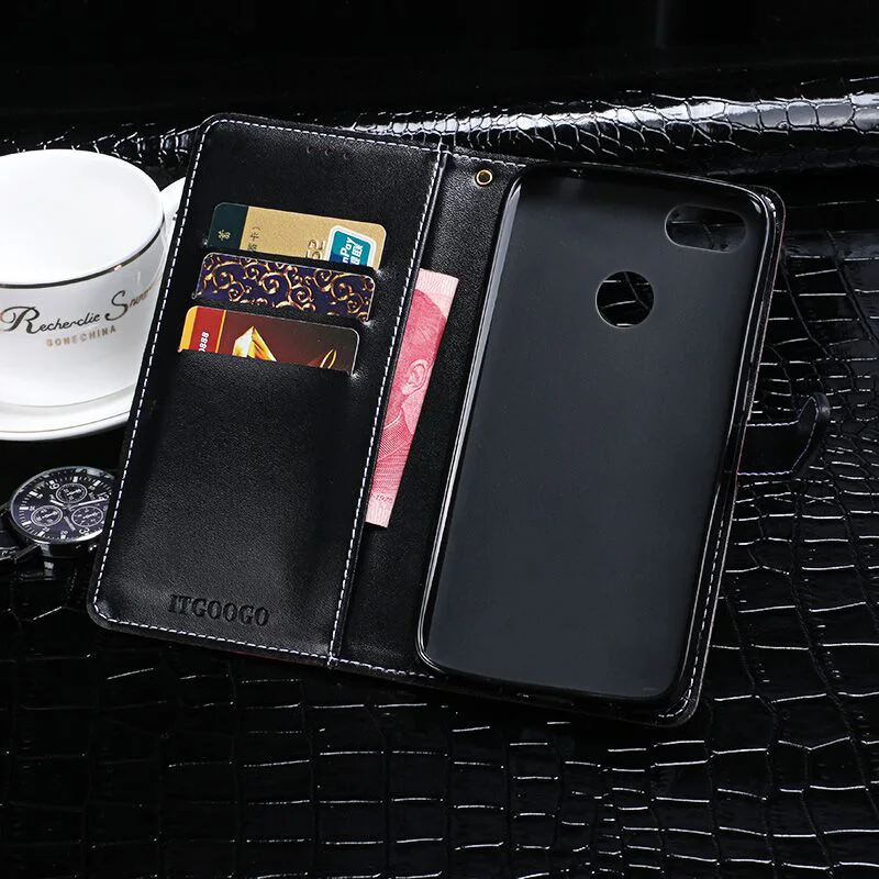 Itgoogo чехол для Huawei Y6 Pro 2017 5 0 &quotкрокодиловая кожа флип кожаный телефона сумка|case for