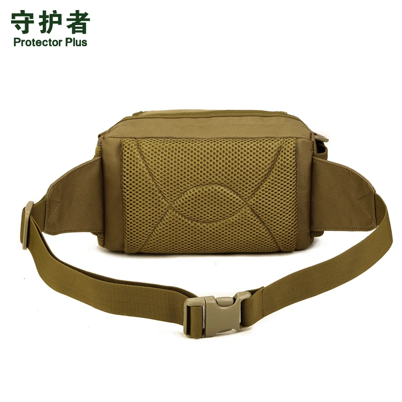 Тактическая поясная сумка защитная камуфляжная нейлоновая спортивная Plus Y116