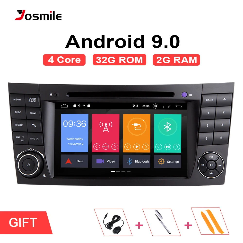2 Din Android 9 0 автомобильный dvd плеер для Mercedes W211 E320 W219 W463 CLS350 CLS500 CLS55 E200 E220E240E350 радио GPS