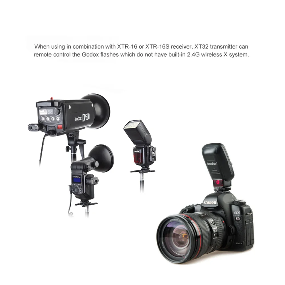Godox XT32 E-ttl i-ttl внезапный 2.4g беспроводное устройство X Системы с для зеркальных