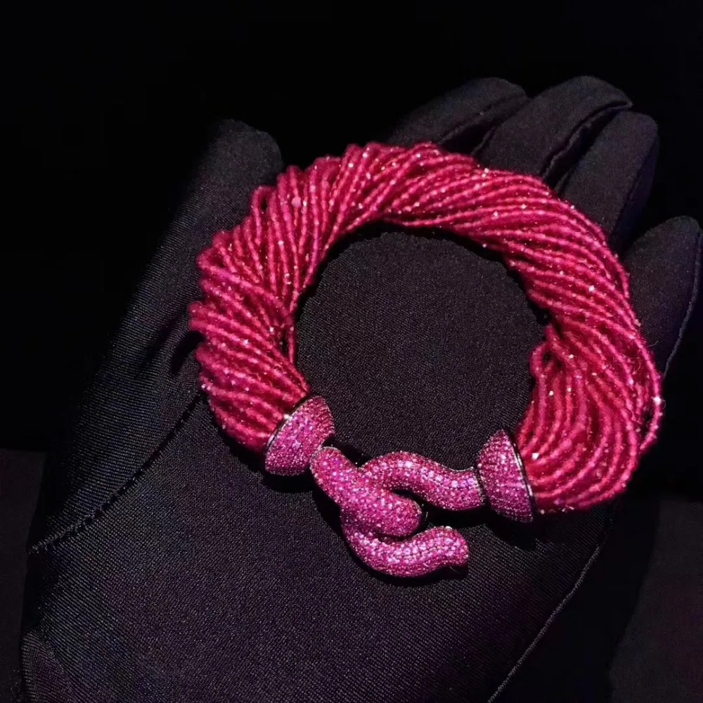 Женское позолоченное ожерелье с подвеской из кубического циркония ювелирный