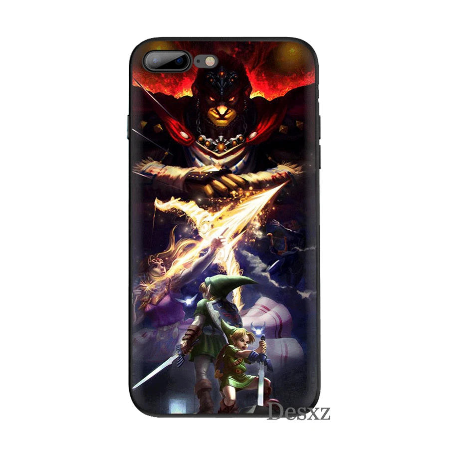 Чехол для мобильного телефона iPhone 6 6s 7 8 Plus 11 Pro X XS Max 5 5S SE чехол Legend Of Zelda | Мобильные