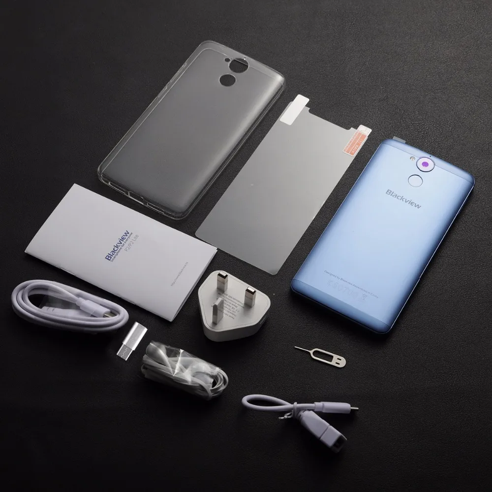Оригинал Blackview P2 Lite мобильного телефона MTK6753 Octa core 3 ГБ Оперативная память 32