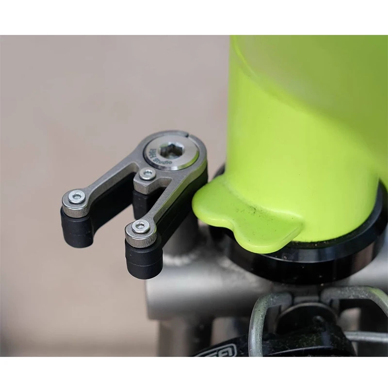H &amp Титан Ti Ловца с болтом анти ржавчина для Brompton складной велосипед передняя