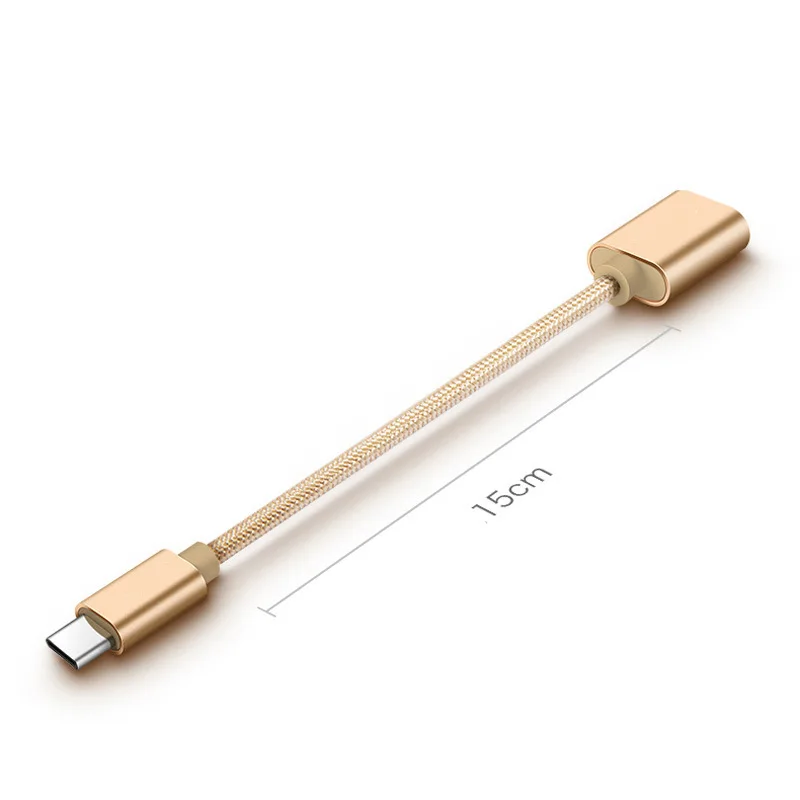 Переходник с USB 3 1 типа папа на OTG мама для Android LeTV Huawei Oppo Vivo Tablet PC Samsung