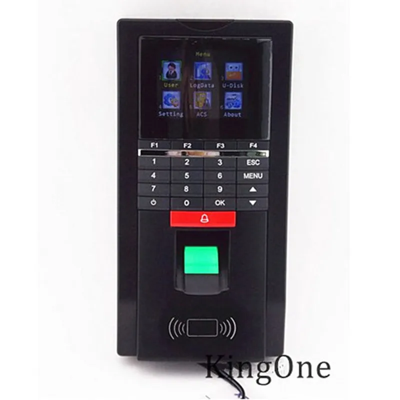 F131 Fingerprint Access Control System Time Clock Attendance ID Card Reader TCP/IP |