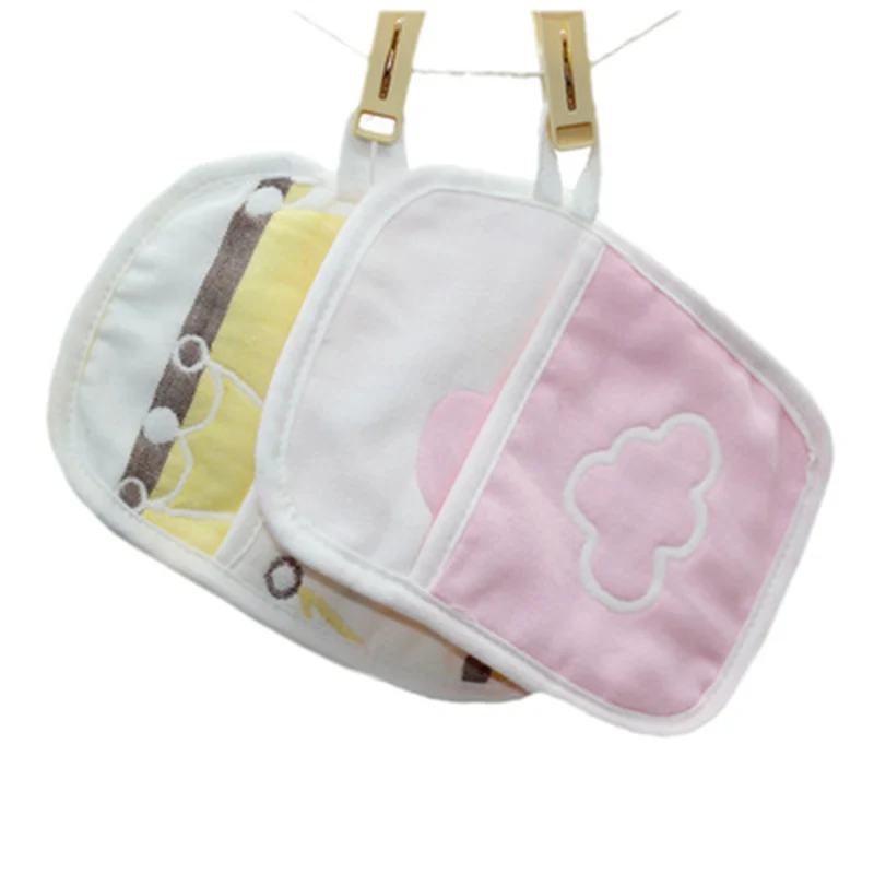 Esponja Ducha New 6-layer Gauze Baby Shower Gloves Bath Towel Double-sided Cotton Wipe | Мать и ребенок
