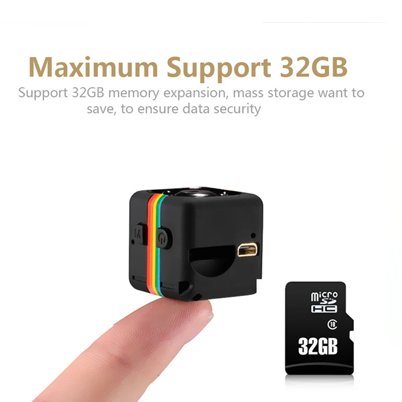 Новейшая модель SQ11 мини Камера HD 1080 P Cam Ночное видение видео камера DV голос