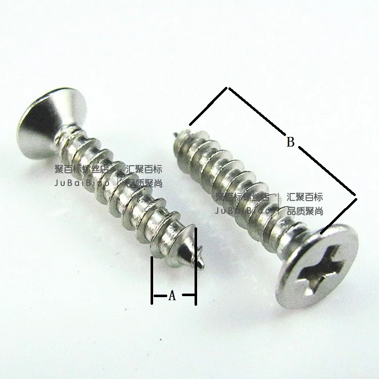 1000PCS KAM2*6 Steel With Nickel Plated Flat Head Phillips Countersunk Self tapping Screw /Electronic Screws/Micro | Обустройство