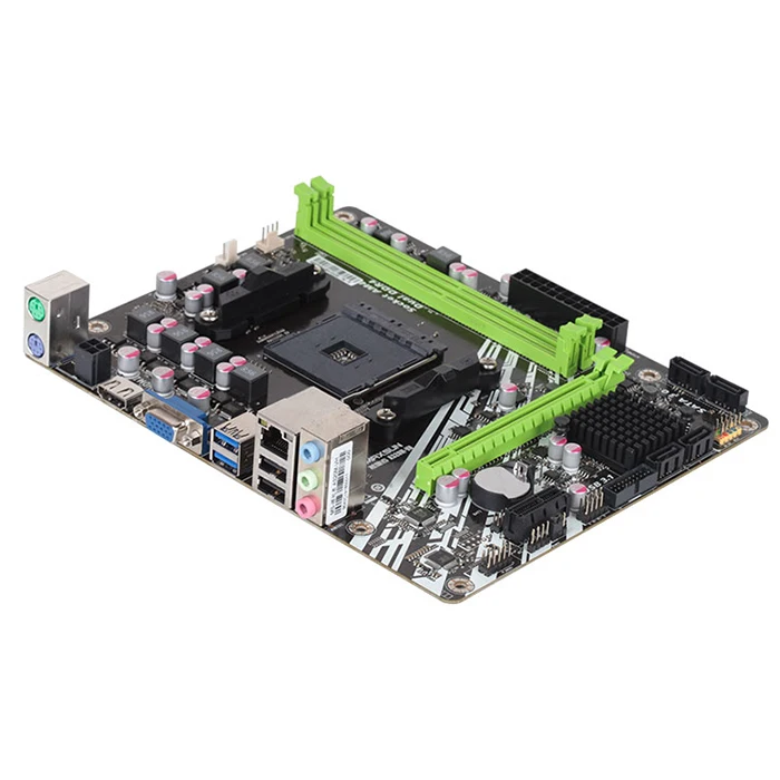 Maxsun MS Earthshaker A320M VH системная плата AMD mATX двухканальный DDR4/Gigabit LAN/4 x SATAIII/2