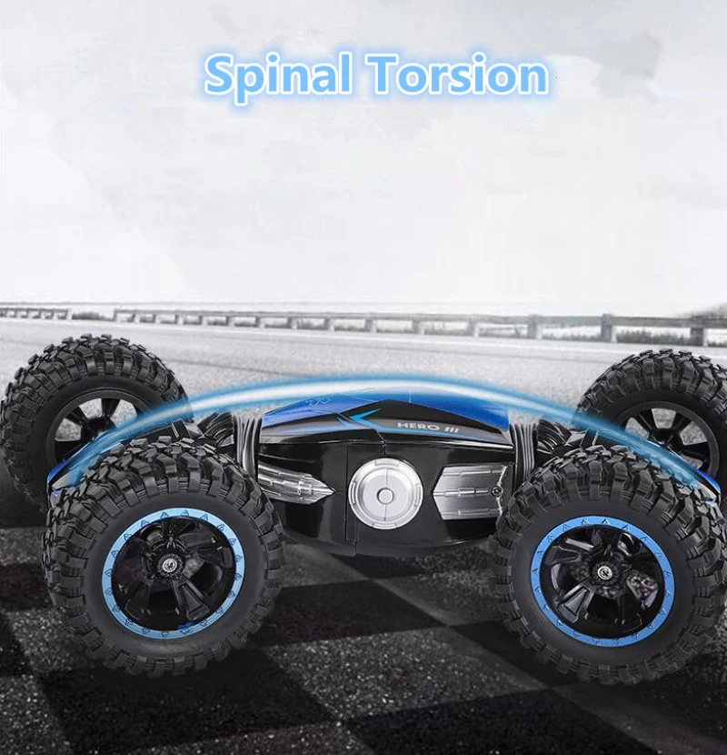 Лидер продаж Dual Side трюк Off Road беспроводной управление Радиоуправляемая машина игрушка 4WD22 4WD 80 м Высокое скорость All Terrain Электрический Дети RC игрушка