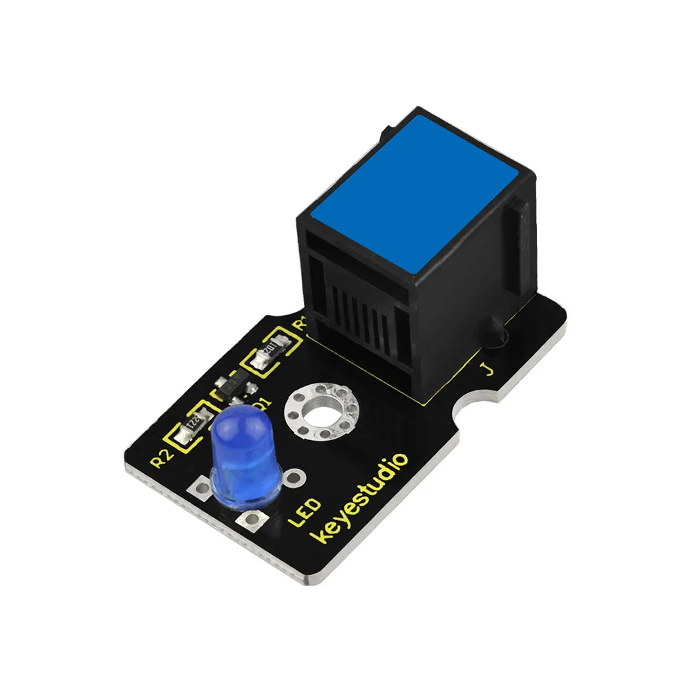 Модуль Keyestudio RJ11 EASY plug Светодиодный (синий) для Arduino STEM | Электронные компоненты и
