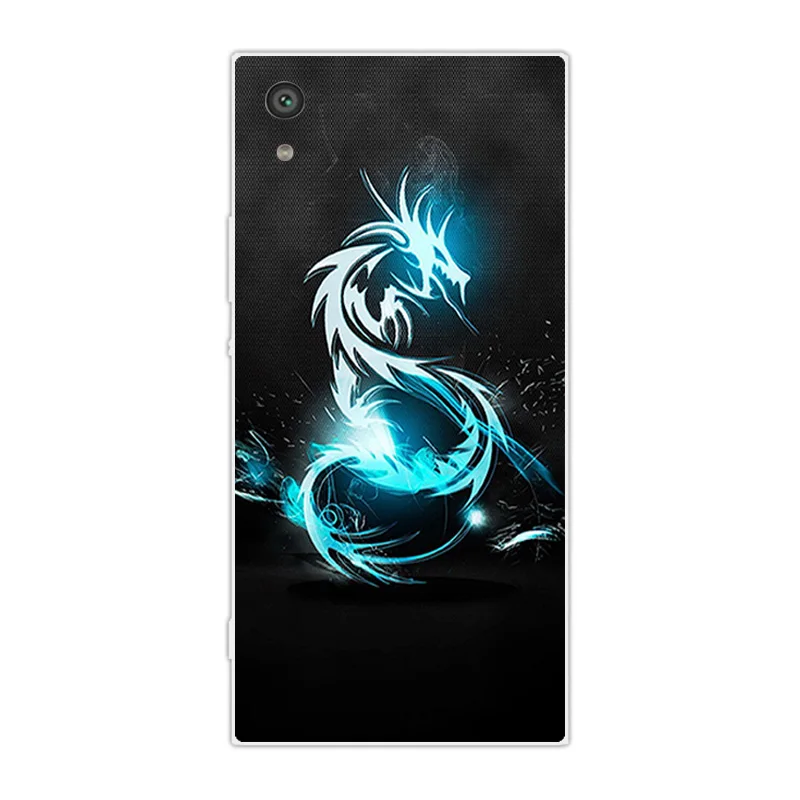 Чехлы для телефонов Sony Xperia XA1 Z6 мягкие чехлы из ТПУ Силиконовая задняя крышка с