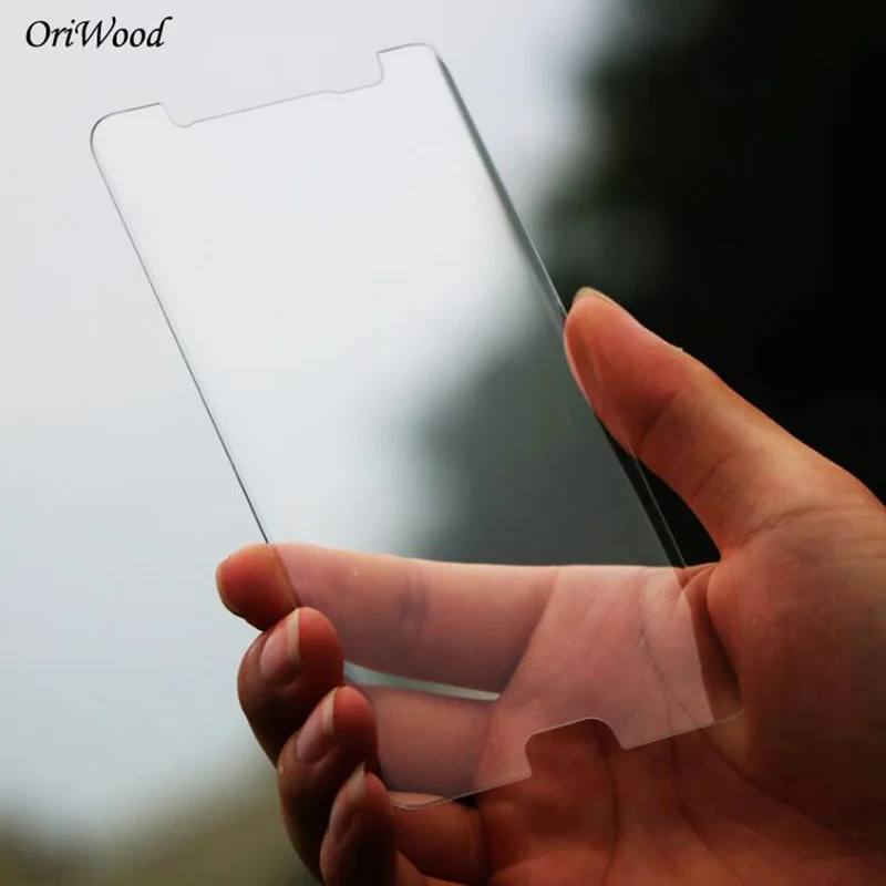 Оригинальное 3D закаленное стекло с закругленными краями для samsung Note FE защитная