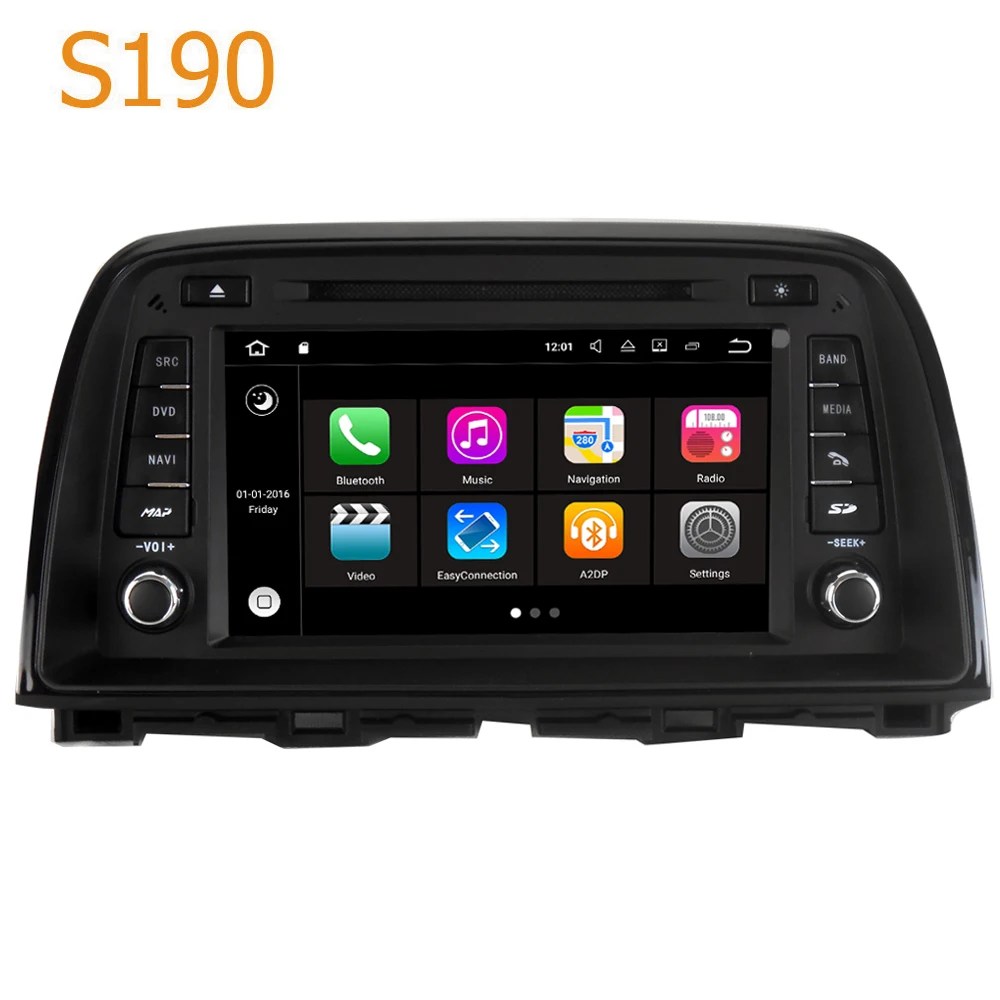 Дорога Топ winca S190 Android 7.1 Системы Quad Процессор автомобиля GPS dvd плеер головное