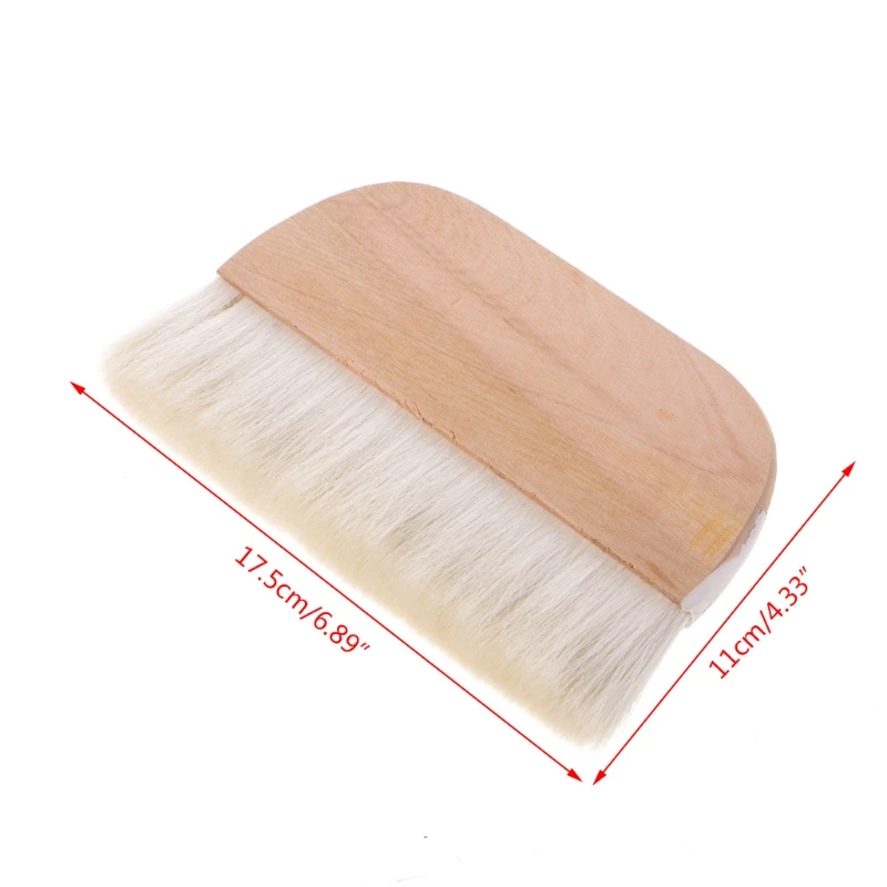 

8in Wooden Handle Art Supplies Watercolor Brush Goat Hair Hake Brush Paint Brush