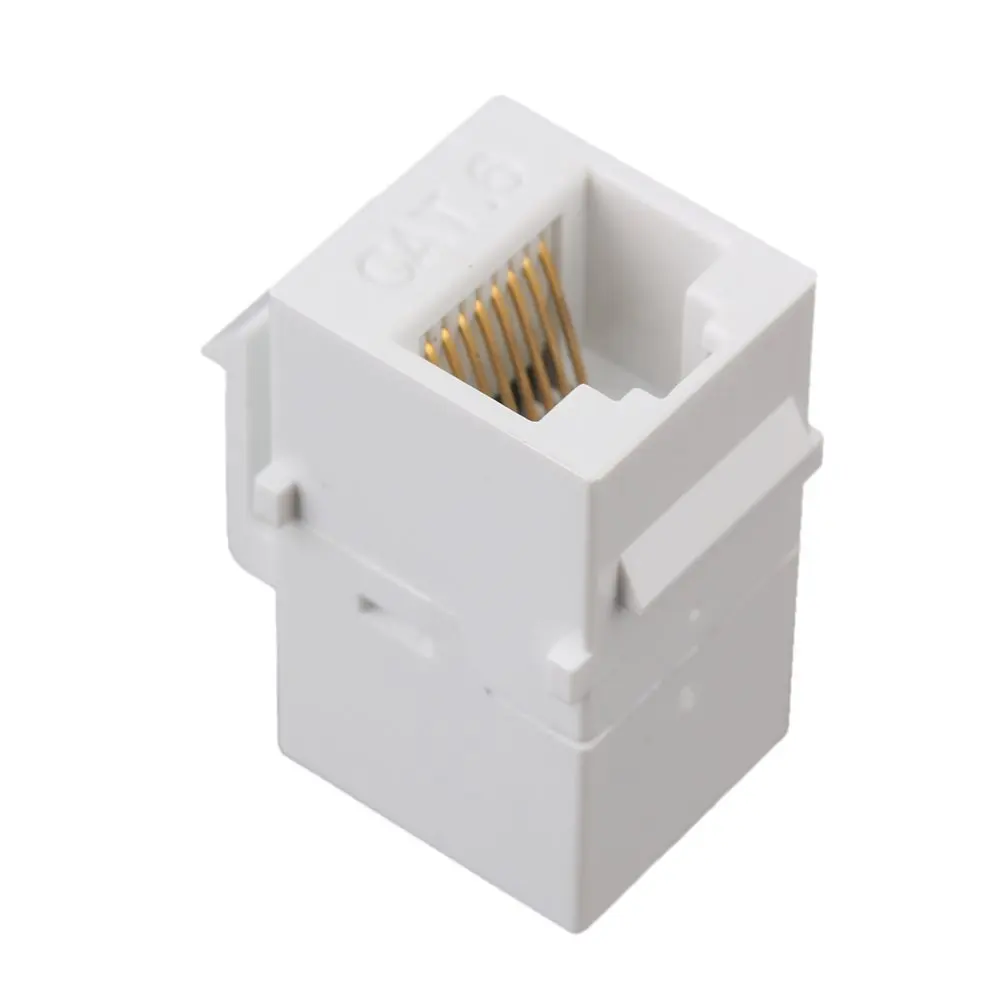 5 шт. фоторазъем CAT6 соединительная муфта RJ45 UTP защелкивающийся разъем переходник
