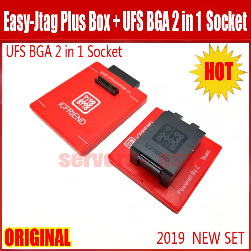 Новый оригинальный легкий jtag плюс коробка + UFS разъем адаптера ICFriend ИС 2IN1