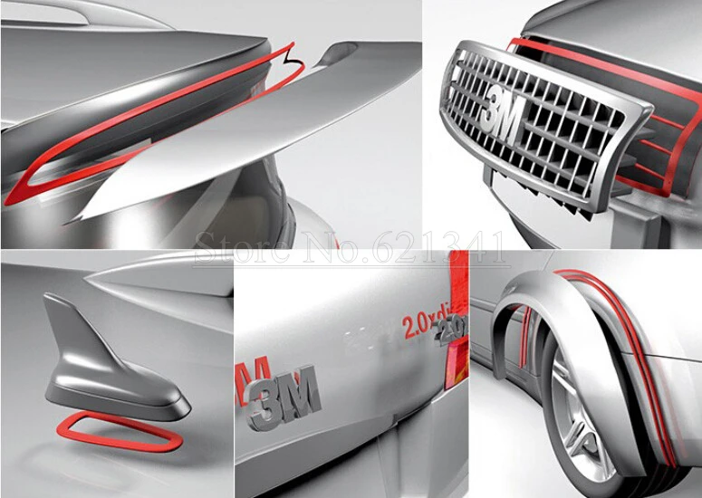 3 м автомобиля скотч двухсторонний Стикеры акриловая поролоновая клейкая лента 3M