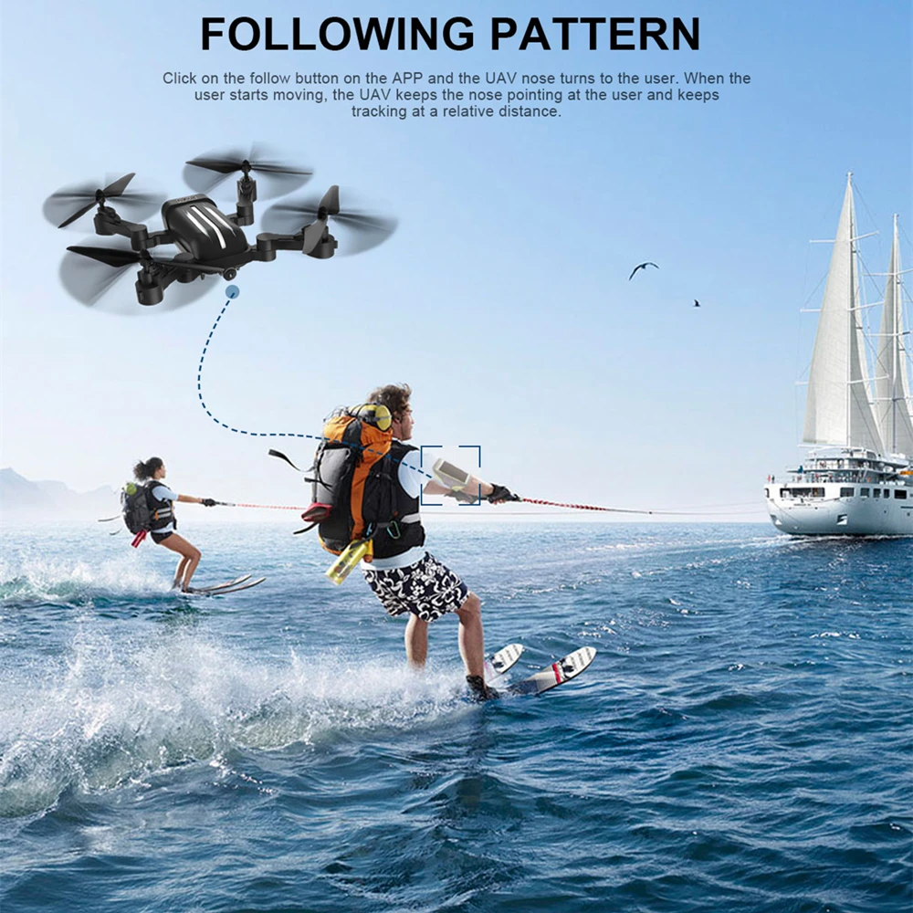Bayangtoys X30 Дрон на ру e gps с Камера 5G FPV WI FI 18 минут Fly время Квадрокоптер Следуйте