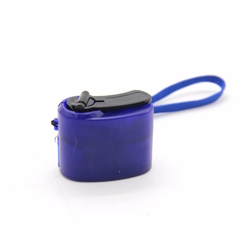 Max зарядное устройство для мобильного телефона Динамо Ручной usb Синий аварийный