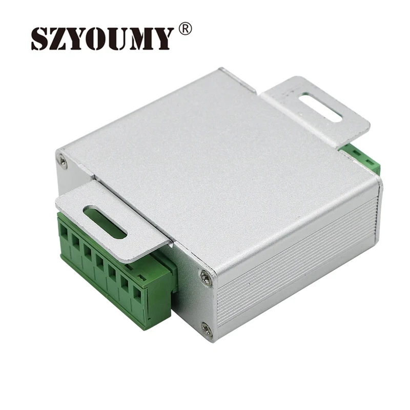 

SZYOUMY LED RGBW Amplifier DC12/ 24V 24A 4 Channel Output RGBW LED Strip Power Repeater Console Controller