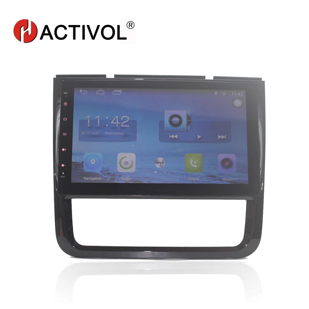 HACTIVOL 10 2 &quotчетырехъядерный автомобильный радиоприемник gps навигация для Ford Mustang