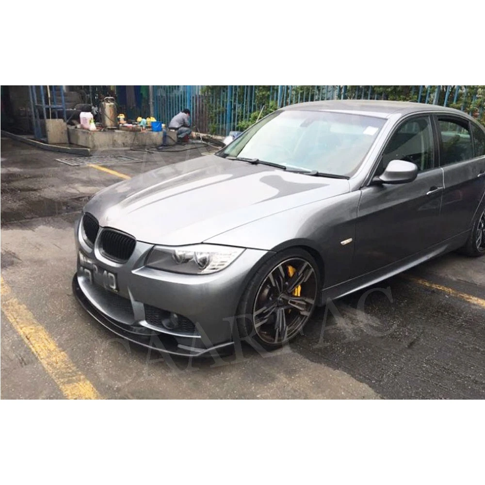 Передние разветвители для губ из углеродного волокна спойлер BMW 3 серии E90 E92 E93 M3