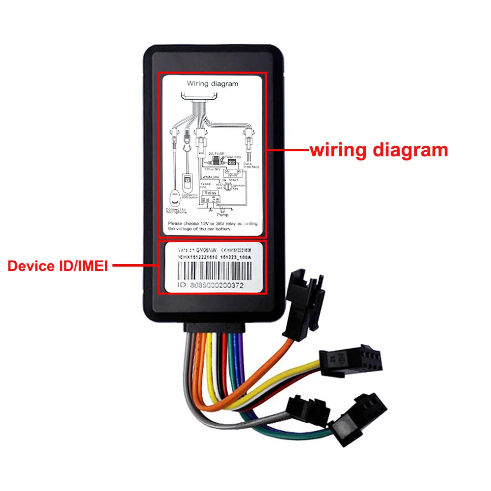 GPS трекер автомобиля мини Goome aichean GM06NW встроенный аккумулятор GSM авто сигнализация