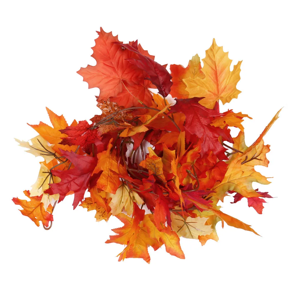 Рождественские аксессуары для украшения дома роскошная гирлянда 1 8 м Осенние