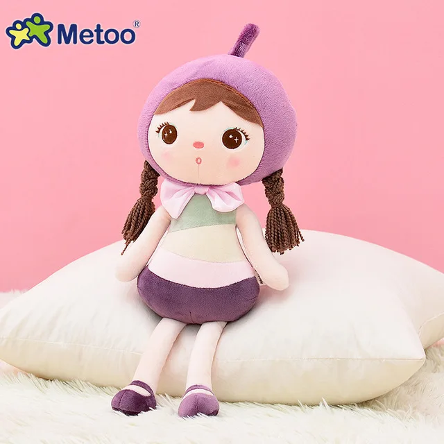 Kawaii Игрушки для девочек Metoo плюшевые мягкие Мультяшные Животные Прекрасный кеппель милые куклы для детей Рождественский подарок на день рождения - Цвет: 1197-3