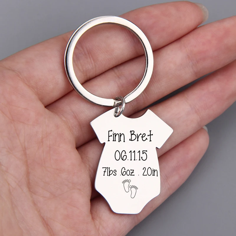 Детские данные Keepsake пользовательские брелки ювелирные изделия Новое