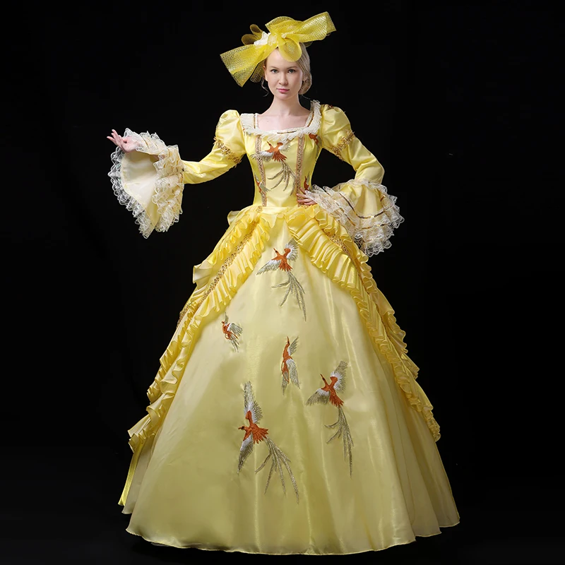 Высококачественное бальное платье с надписью Court Rococo в стиле барокко Мария